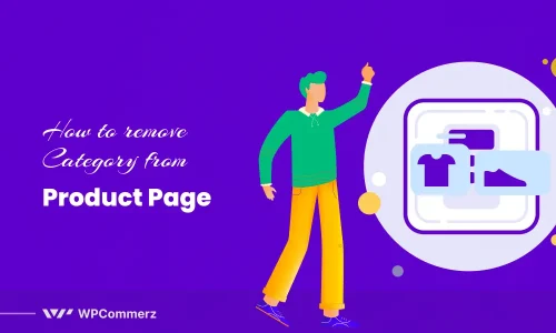 remove category from product page woocommerce