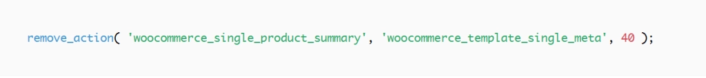 How to Remove Category from WooCommerce Product Page 2 Use a code snippet to remove category from WooCommerce product page