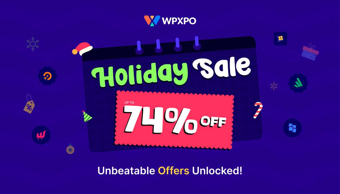 WPXPO Christmas Sale - Up to 74% Off!